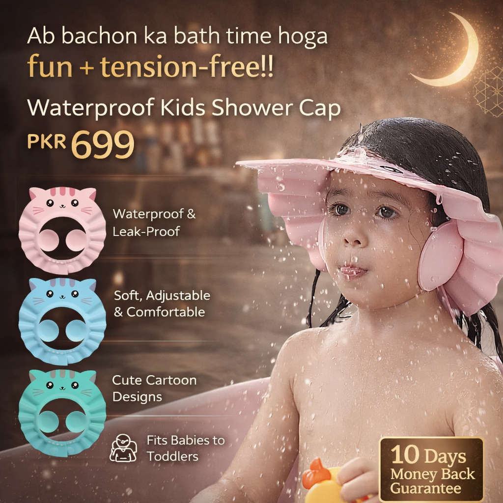 Waterproof Shower Cap for Kids