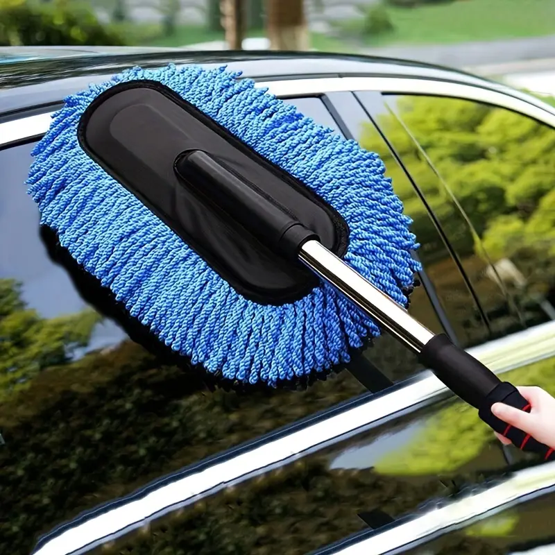 Microfiber Car Cleaning Duster with Telescopic Handle