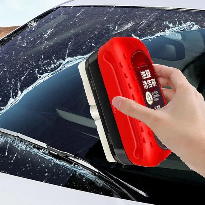 Automotive Oil Film Cleaning Brush – Remove Stubborn Oil & Grease Easily | Car & Bike Cleaning Tool