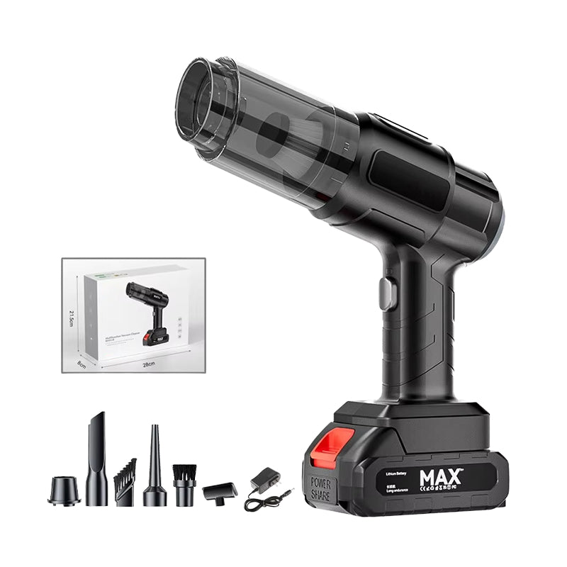 MAX Cordless Handheld Vacuum Cleaner – Powerful Portable Cleaning for Home & Car