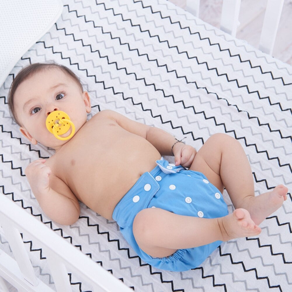 Reusable Cloth Baby Diapers – Pack of 3 | Soft, Washable & Money-Saving