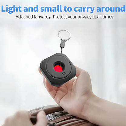 Portable Anti Camera Detector – USB Rechargeable Privacy Protection Device | Hidden Camera Finder for Hotels & Travel