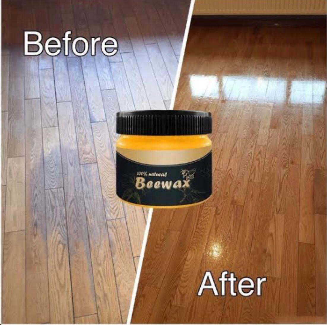 Beewax Furniture Polish with Long Lasting Cleaning and Shine Formula