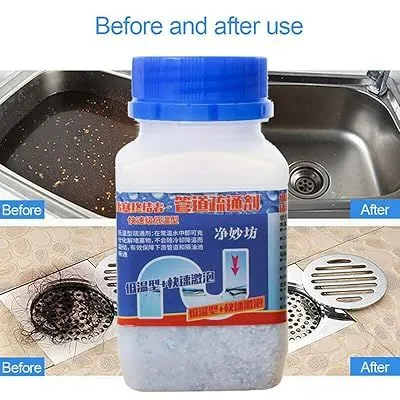 BUY 1 GET 1 FREE Pipeline Drain & Sink Cleaner with Premium Deep Cleaning Powder Formula