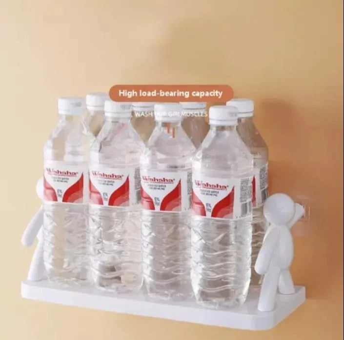 Set of 2 Human Shaped Wall Mounted Storage Shelves