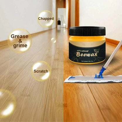 Beewax Furniture Polish with Long Lasting Cleaning and Shine Formula