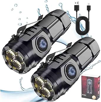 Mini 3 LED Flashlight Premium Outdoor Torch