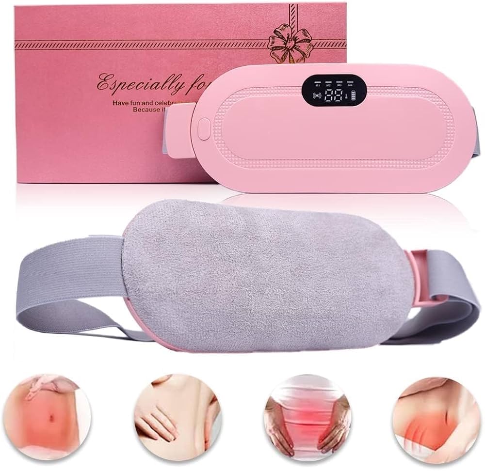Portable Menstrual Heating Pad and Massager Belt