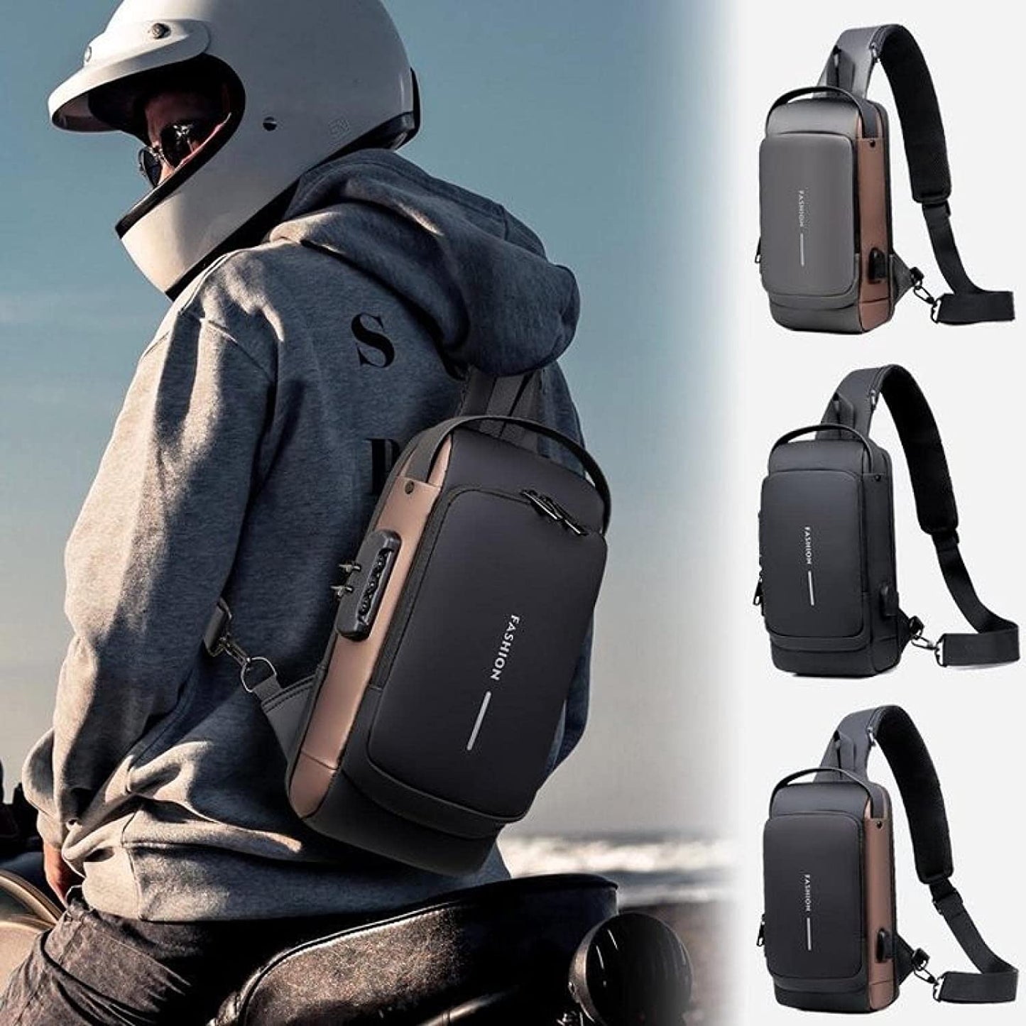 Fashion Travel Crossbody Anti-Theft Sling Bag