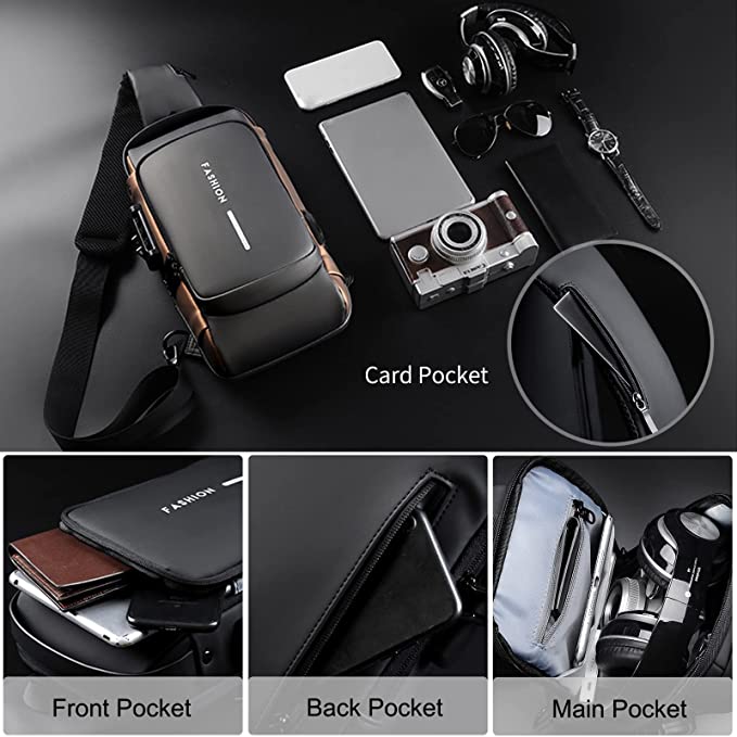 Fashion Travel Crossbody Anti-Theft Sling Bag