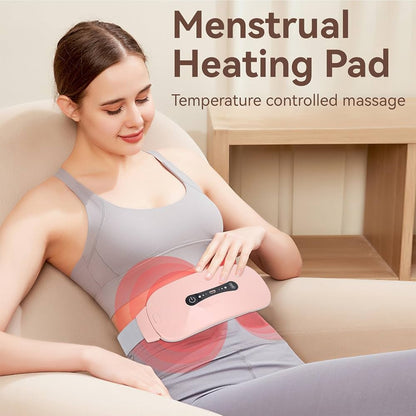 Portable Menstrual Heating Pad and Massager Belt