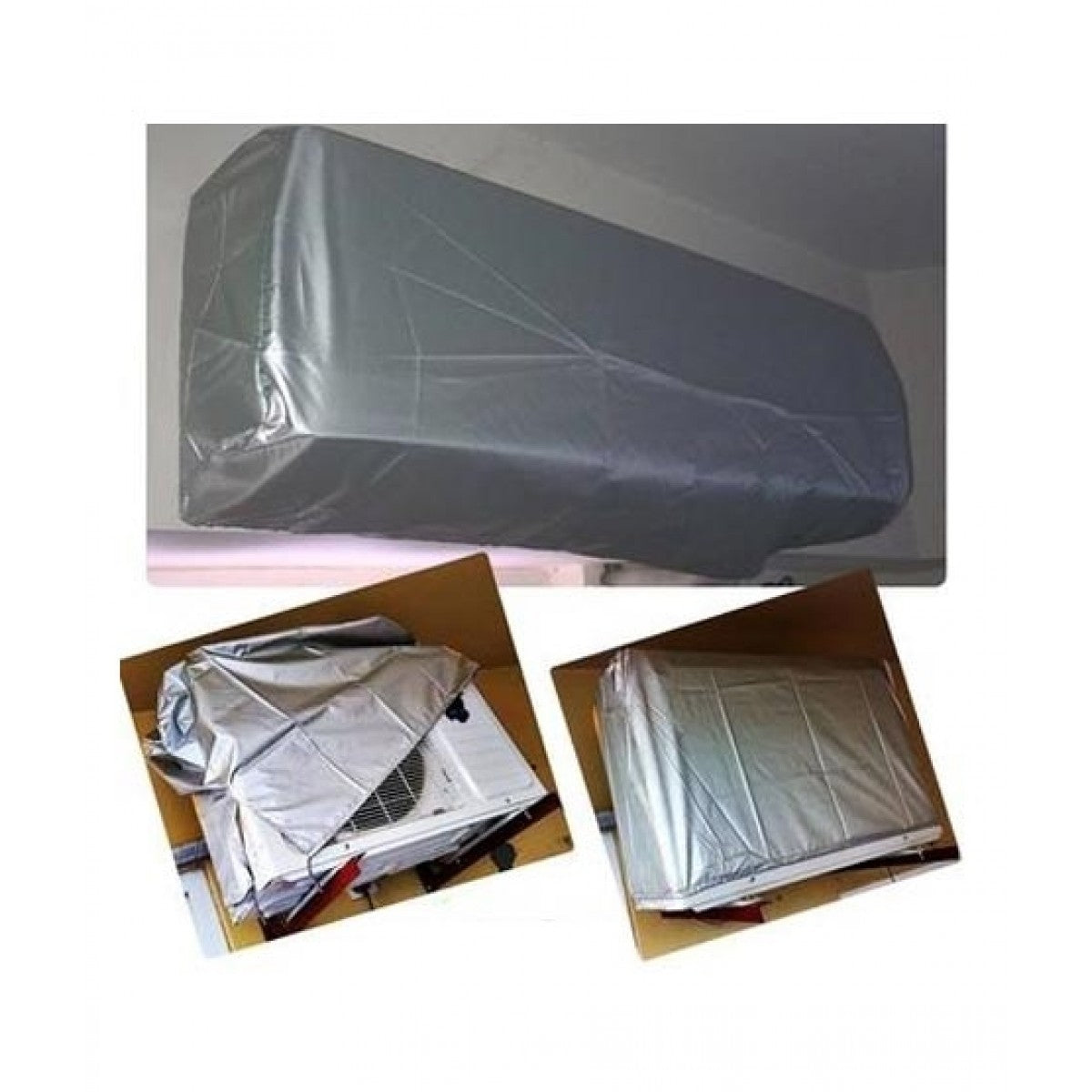 Waterproof Split AC Cover Set (Inner + Outer) – Universal Size for 1 Ton, 1.5 Ton and 2 Ton