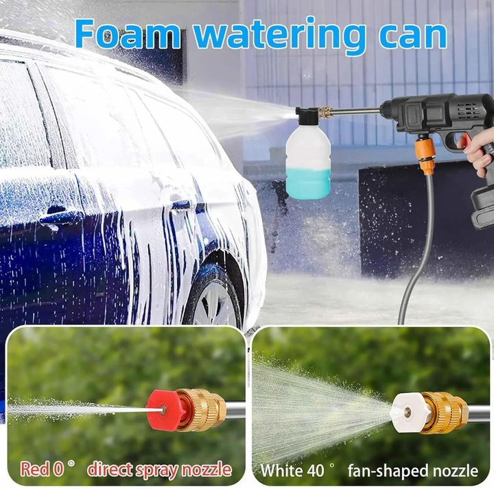 Double Battery High-Pressure Washer Gun Kit