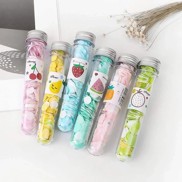 Set of 4 Disposable Mini Scented Paper Soap Tube