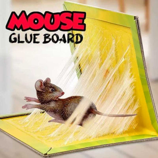 (Pack of 10) Sticky Glue Mouse Trap Book Essential Rat Catcher For Home and Dorm Cleaning