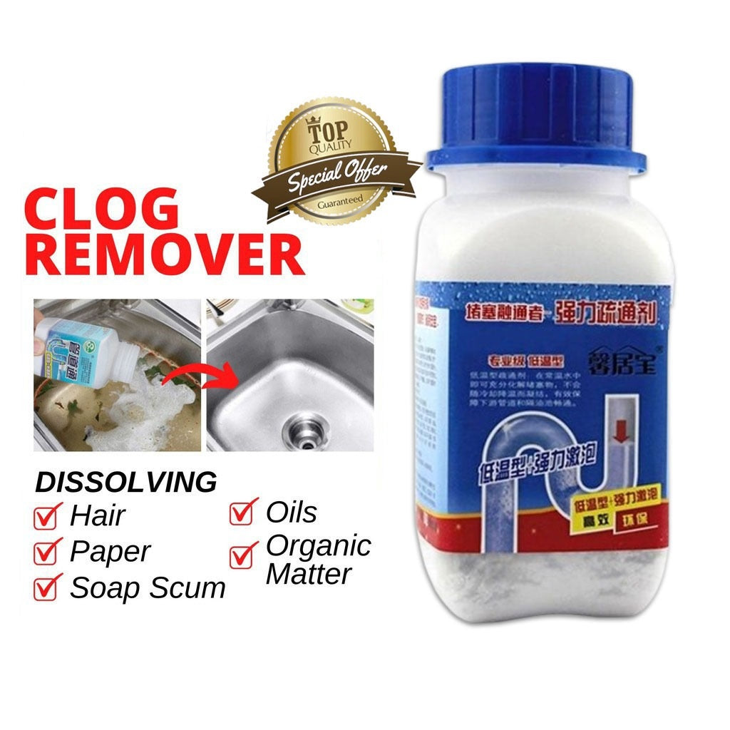 BUY 1 GET 1 FREE Pipeline Drain & Sink Cleaner with Premium Deep Cleaning Powder Formula