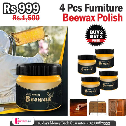 Beewax Furniture Polish with Long Lasting Cleaning and Shine Formula