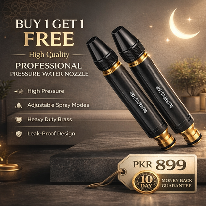 Buy 1 Get 1 FREE High Quality Professional Pressure Water Nozzle