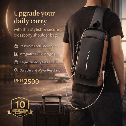 Fashion Travel Crossbody Anti-Theft Sling Bag