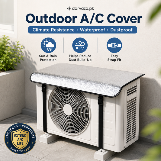 AC Outdoor Cover – Heat Insulation & Dust Protector