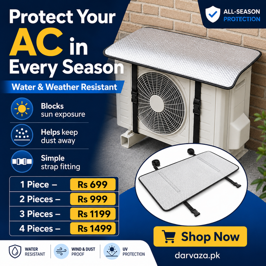 AC Outdoor Cover – Heat Insulation & Dust Protector