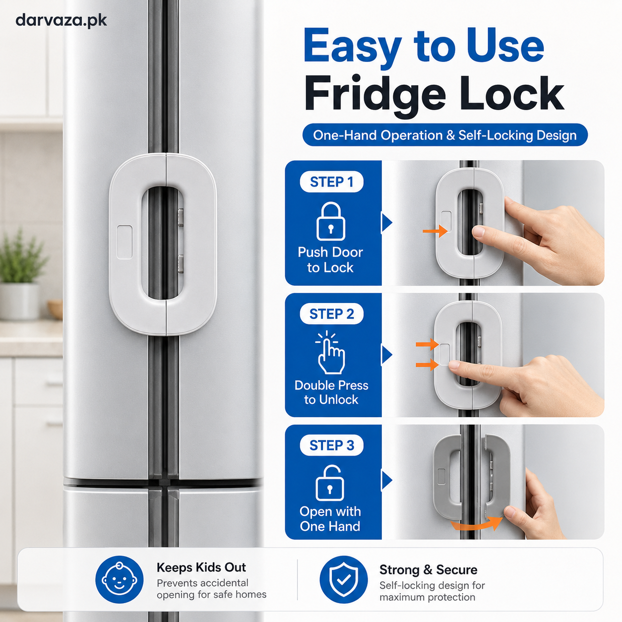 New Style Fridge Lock