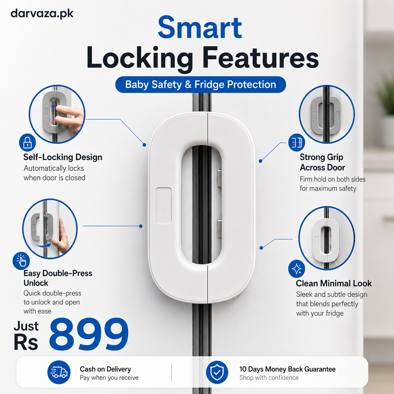 New Style Fridge Lock