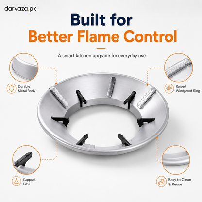 Gas Saving Windproof Stove Stand and Burner Cover