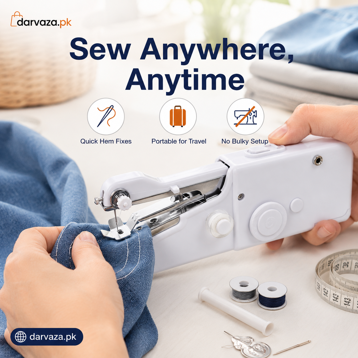 Portable Handheld Sewing Machine