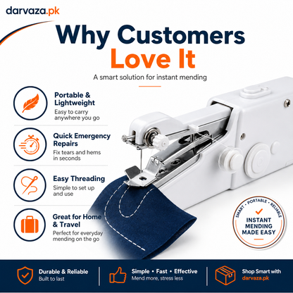 Portable Handheld Sewing Machine