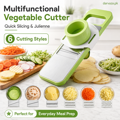 Imported 5 in 1 Multifunction Vegetable Slicer Cutter