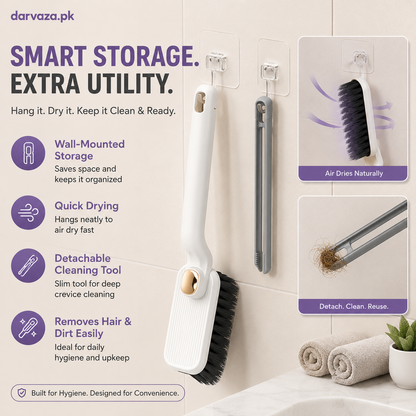 360° Rotating Crevice Gap Cleaning Brush with Cleaning Tool