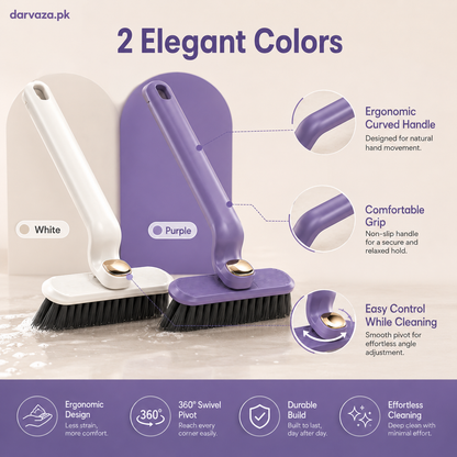 360° Rotating Crevice Gap Cleaning Brush with Cleaning Tool