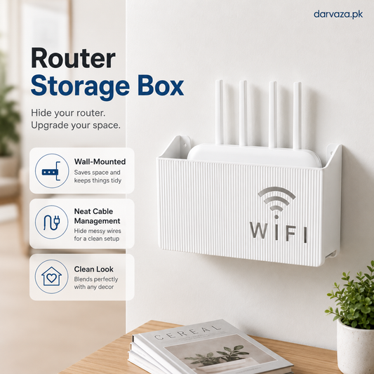 Wall Mount WiFi Router Holder