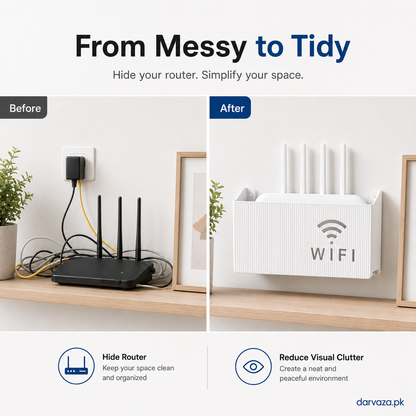 Wall Mount WiFi Router Holder