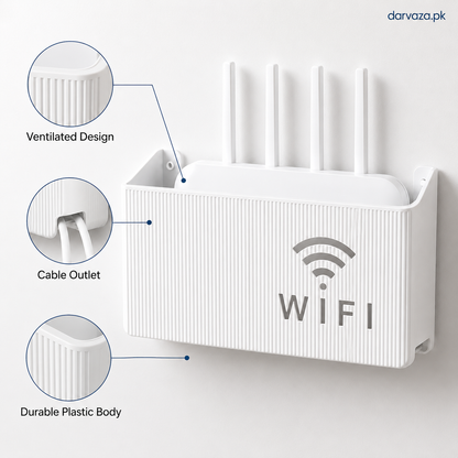 Wall Mount WiFi Router Holder