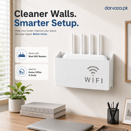 Wall Mount WiFi Router Holder