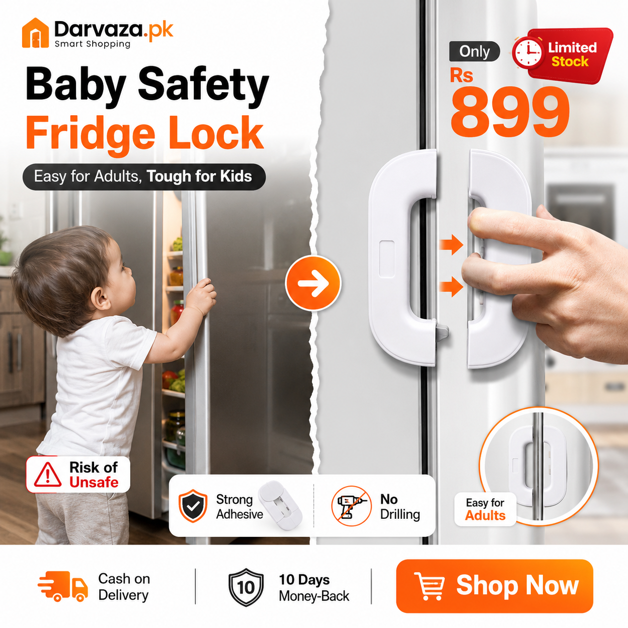 New Style Fridge Lock