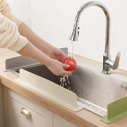 Silicone Sink Splash Guard and Water Sheild with Suction