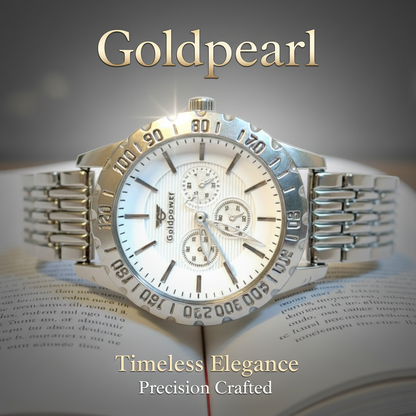 Silver Chronos Luxury Edition Watch