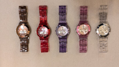CrystalClear Acrylic Watch – Premium Unisex Edition
