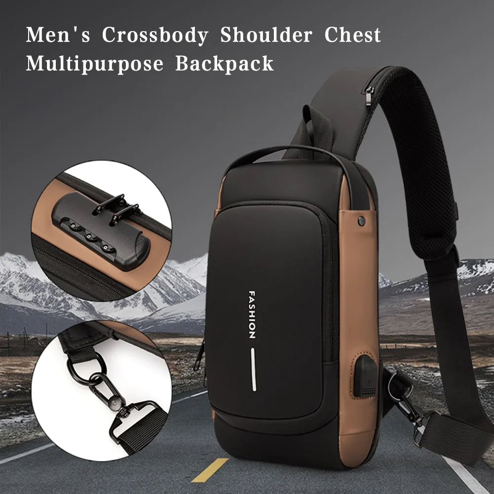 Fashion Travel Crossbody Anti-Theft Sling Bag