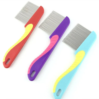 Pack of 2 Professional Stainless Steel Hair Lice Comb (2 Pcs)