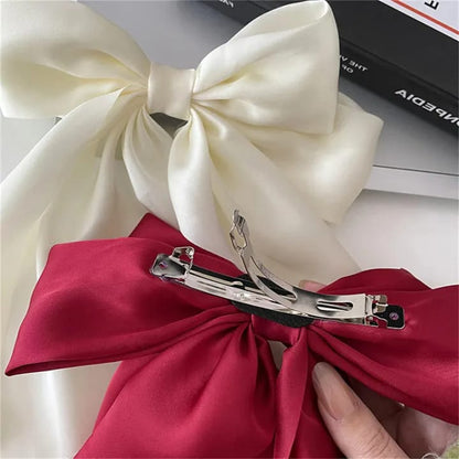 Pack of 3 Elegant Bow Ribbon Hair Clip
