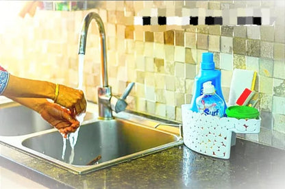 Wall Mounted Bathroom Storage Triangle Corner Shelf Organizer With Drainage Hole