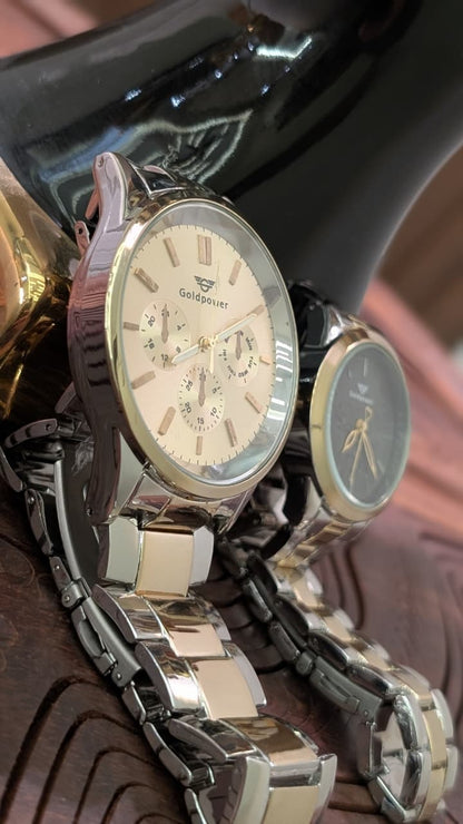 Gold AuraBond Couple Watch Edition