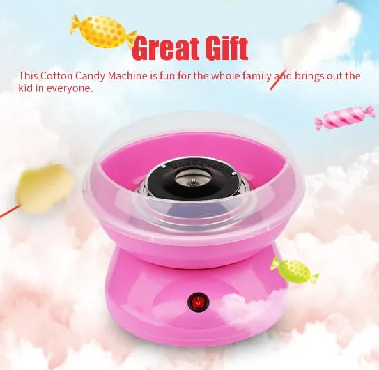 Mini Cotton Candy Maker Machine for Home Use