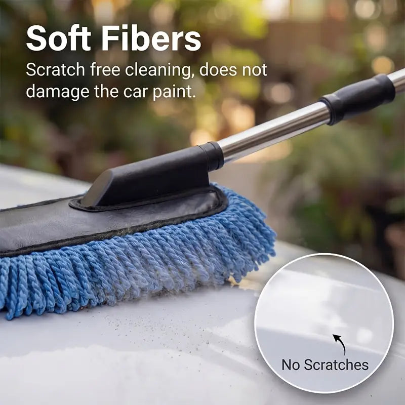 Microfiber Car Cleaning Duster with Telescopic Handle