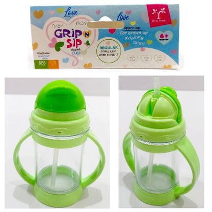 Baby Juice Feeder Duck Sipper Grip and Sip Beaker Bottle for Kids