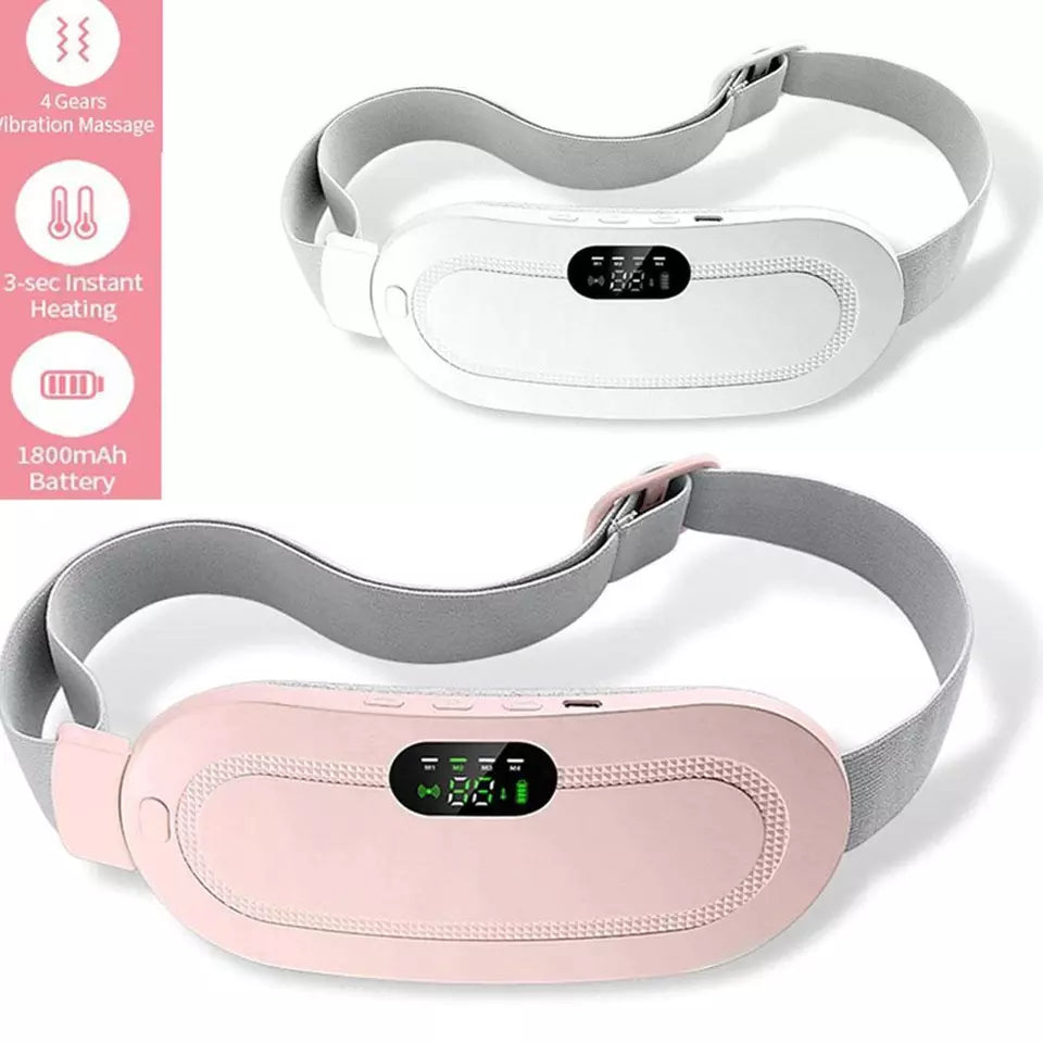 Portable Menstrual Heating Pad and Massager Belt